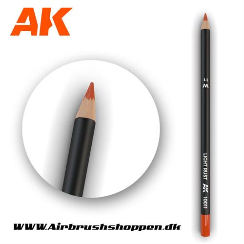 Weathering blyant LIGHT RUST - AK10011 AK-Interactive.